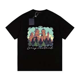 Louis Vuitton LV Colorful printed T-shirt(13 styles)-1715