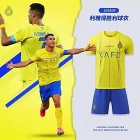 Ronaldo's Saudi Arabian Riyadh Victory Club football uniform jersey（27 styles)-1222  