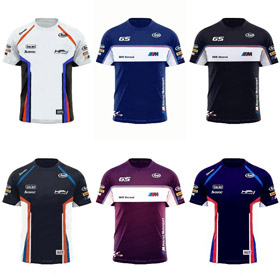 MW HP4 Motorcycle Racing T-shirt-6092  