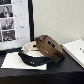 Chanel letter satin headband-6261  
